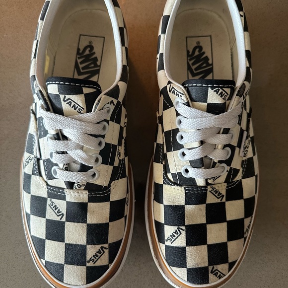 RARE!! VANS ERA Stacked Checkerboard Sneaker - Picture 2 of 10